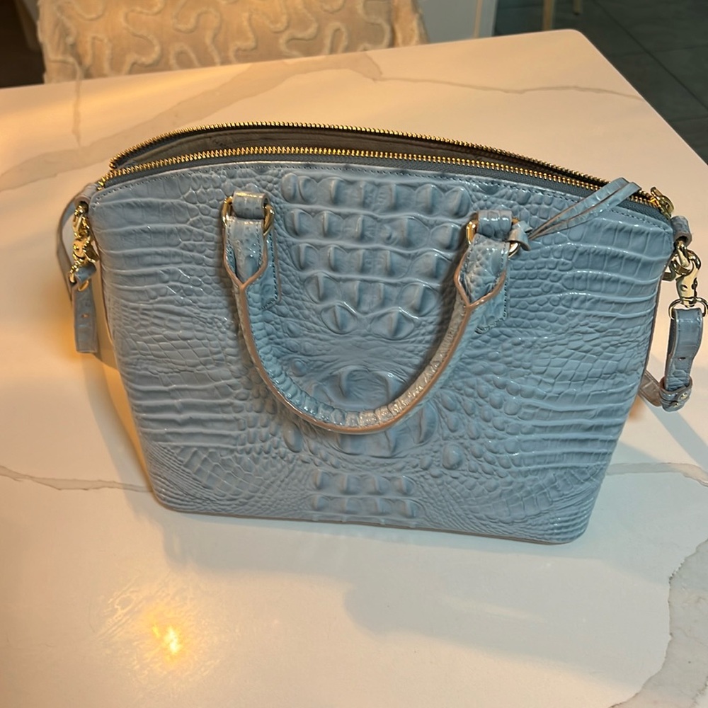 Brahmin Blue Handbag